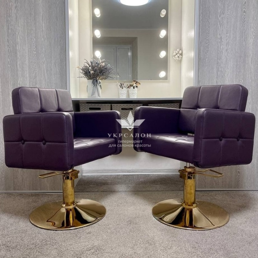 Парикмахерское кресло Beatrice gold