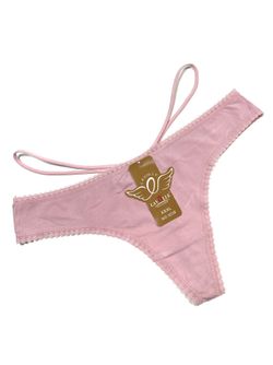 Гладенькі стрінги з резиночкою на талії