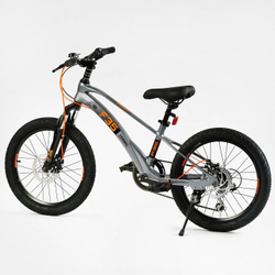 Детский спортивный велосипед 20 дюймов Corso F35 магниевый, оборудование Shimano