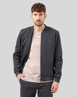 Бомбер чоловічий Casual антрацит (арт. 6862300102)