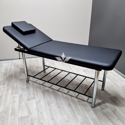 Кушетка массажная стационарная КМ-04 Black