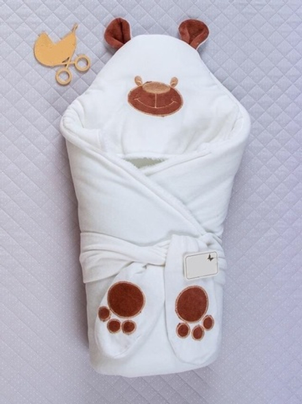 Конверт-одеяло Little Bear белый
