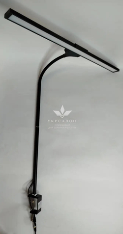 Настольная лампа Global Fashion SM-507 на струбцине, 28 Вт, черная