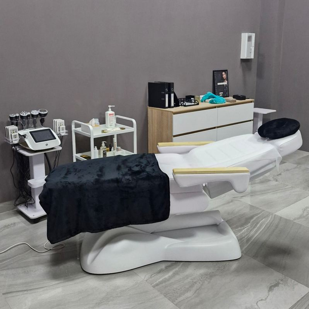 Косметологическая электрическая кушетка Sillon Lux 273B (3 мотора), white