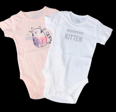 Боді-футболка "Киця", бавовна ТМ "Cool club" (68 см)