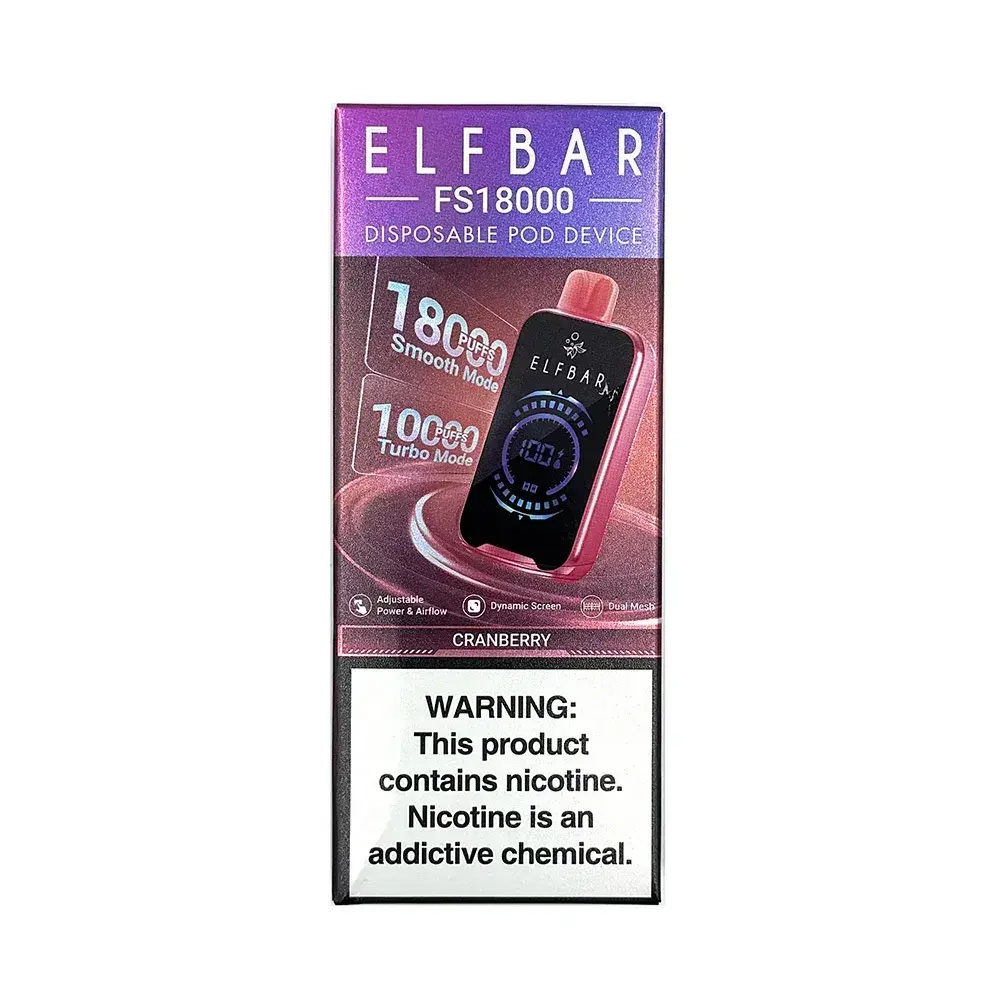 Elf Bar FS18000 - Blackberry Cranberry (5% nic)