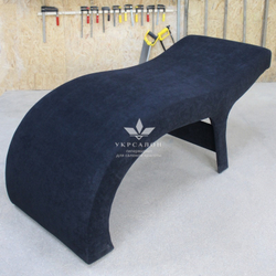 Анатомічна кушетка Mark 222-03 з регулюванням підголівника для лашмейкерів та бровістів