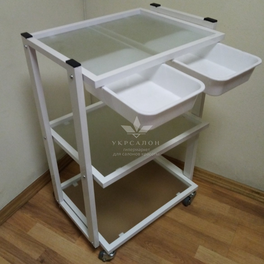 Косметологічний візок s2-2l-w