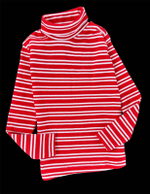 Водолазка "Смугастик", начісний інтерлок ТМ "Saze pagu"