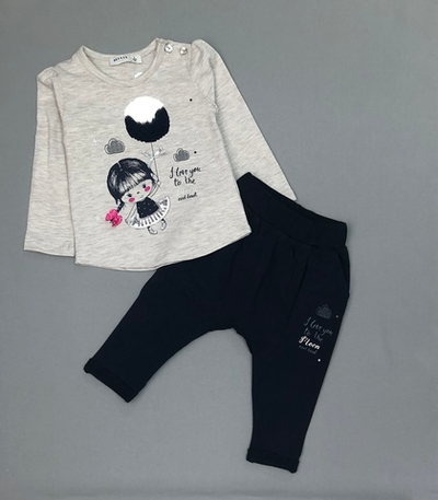 Костюм 2в1: світшот, штани, двунитка ТМ "Breeze"