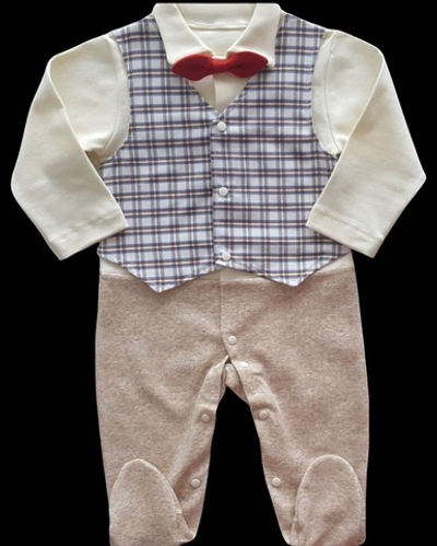 Чоловічок "Клітинка",  інтерлок ТМ "Happy Tot"