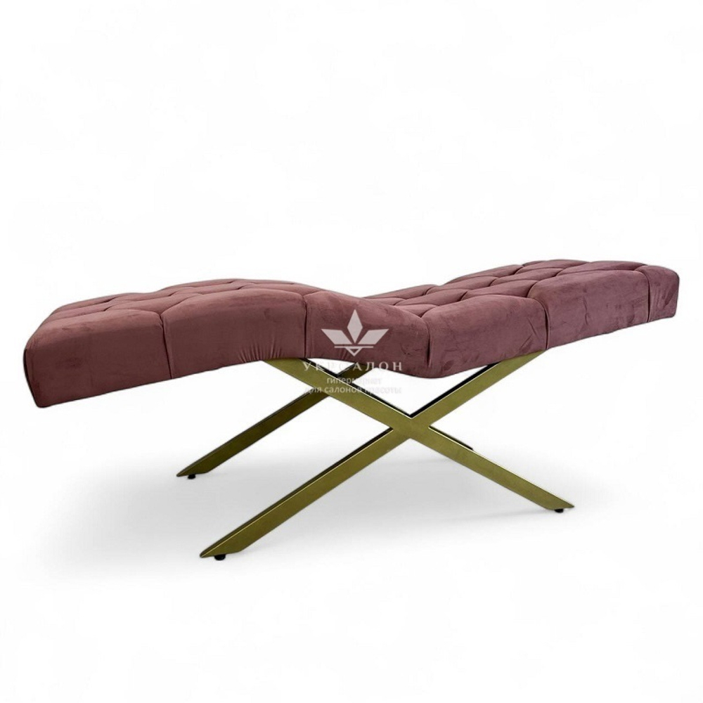 Анатомічна кушетка Mark 444-03 з гудзиками для лашмейкерів та бровістів