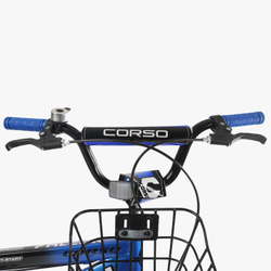 Детский двухколесный велосипед 20 дюймов Corso Falcon с корзиной