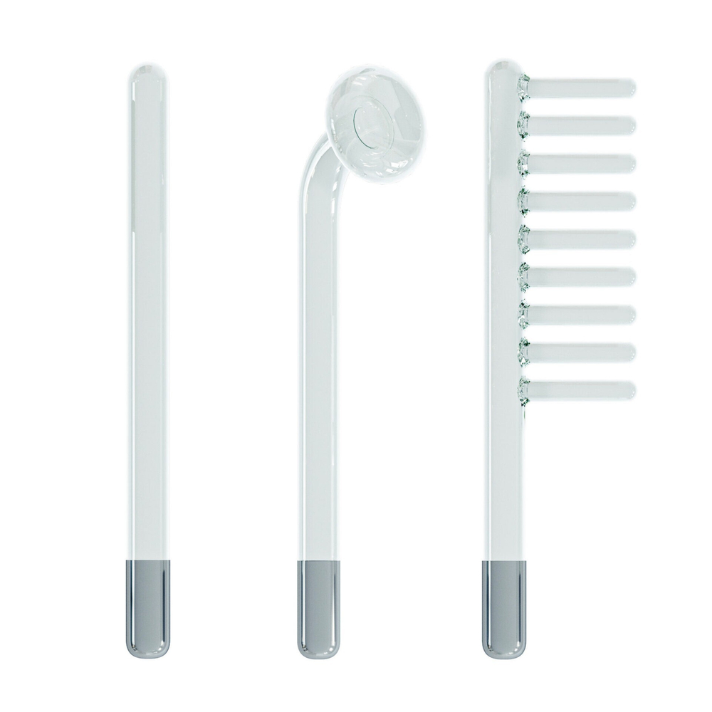 Набор электродов для дарсонвалей Darsonval (3 шт) в футляре