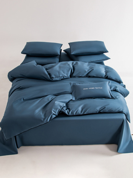 Комплект постельного белья Однотонный Сатин Элитный OCE017