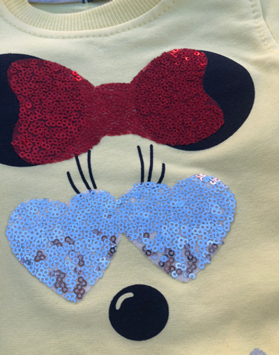 Костюм 2в1: реглан, штани "Лаккі", двунитка ТМ "Yuvam" (68 см)