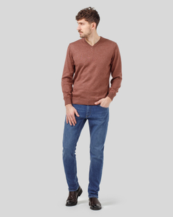 Джемпер чоловічий теракотовий (арт. 7662300501)