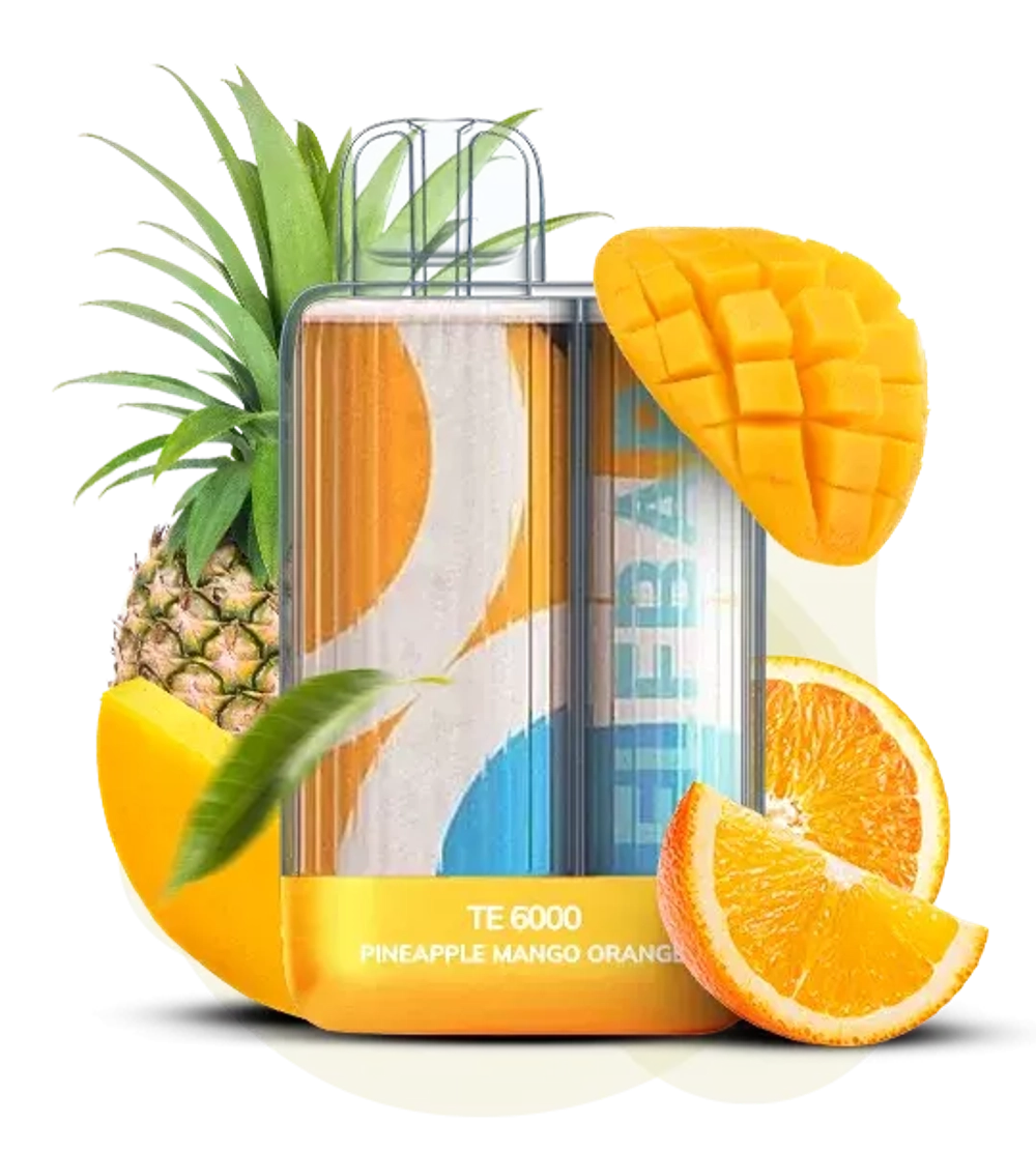 Elf Bar TE6000 Pineapple Mango Orange (5% nic)