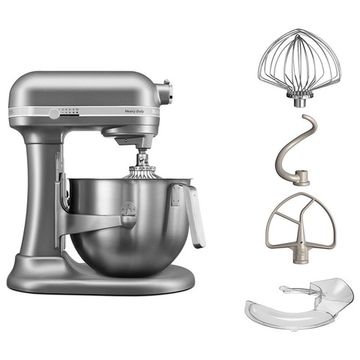 Міксер планетарний KitchenAid Heavy Duty 5KSM7591XESL 500 Вт сріблястий