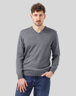 Джемпер чоловічий сірий (арт. 7662300504)