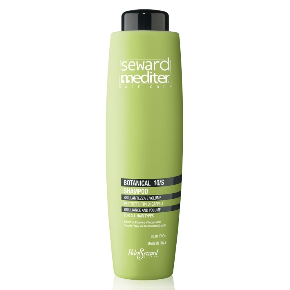 Шампунь Блеск и объем для всех типов волос Botanical Shampoo 10/S Seward Mediter