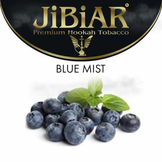 Табак Jibiar Blue Mist (Джибиар Синий Туман - Черника Ликер) 100g (срок годности истек)