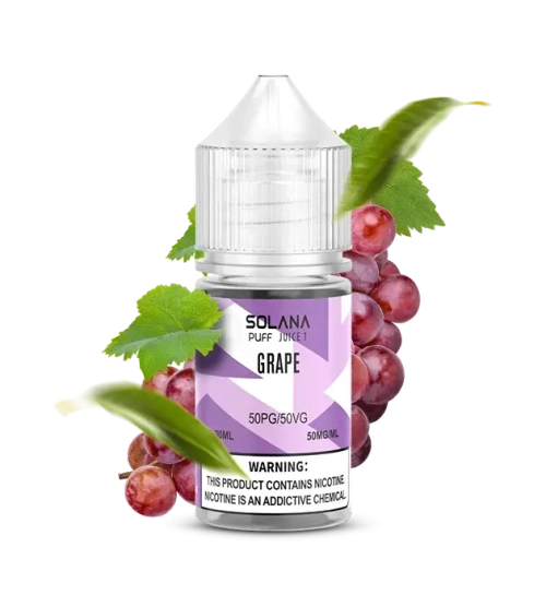 Солевая Жидкость Solana Grape (Солана Виноград) 30ml 50mg