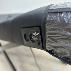 Анатомическая кушетка Mark 444-09 с пуговицами для лашмейкеров и бровистов