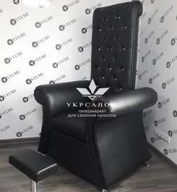 Педикюрное кресло Трон Queen Lux