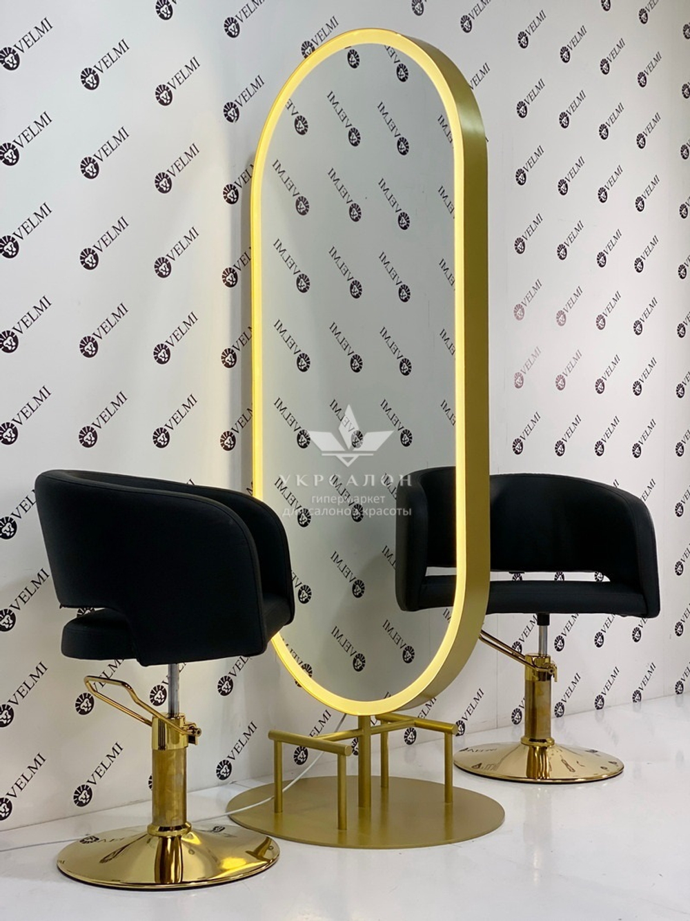 Комплект перукарської меблів Orion Leonor Gold