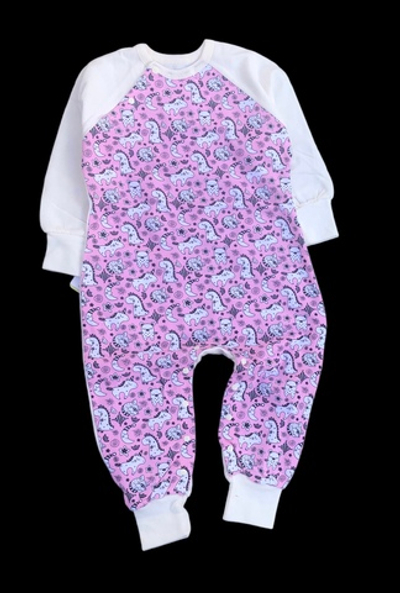 Чоловічок «Принт», футер ТМ "Happy ToT" (86 см)