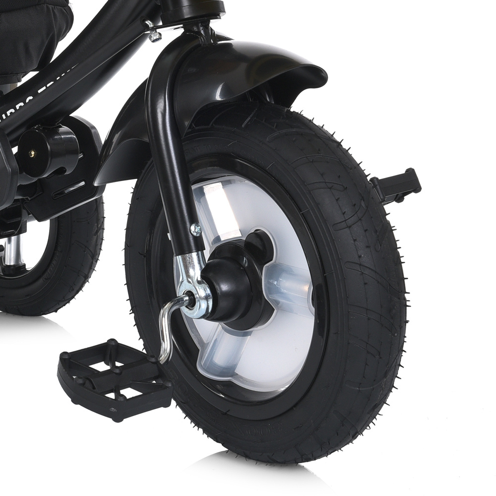 Дитячий триколісний велосипед Turbo Trike MT 1007 гумові колеса