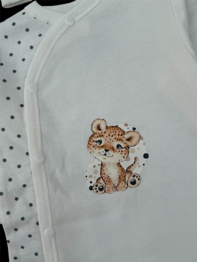 Чоловічок із шапочкою "Тигреня", футер ТМ "Happy ТОТ" (56 см)