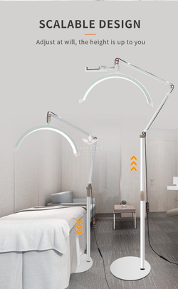 Бестеневая Led лампа для бьюти мастера универсальная HD-M2X 20W диск white