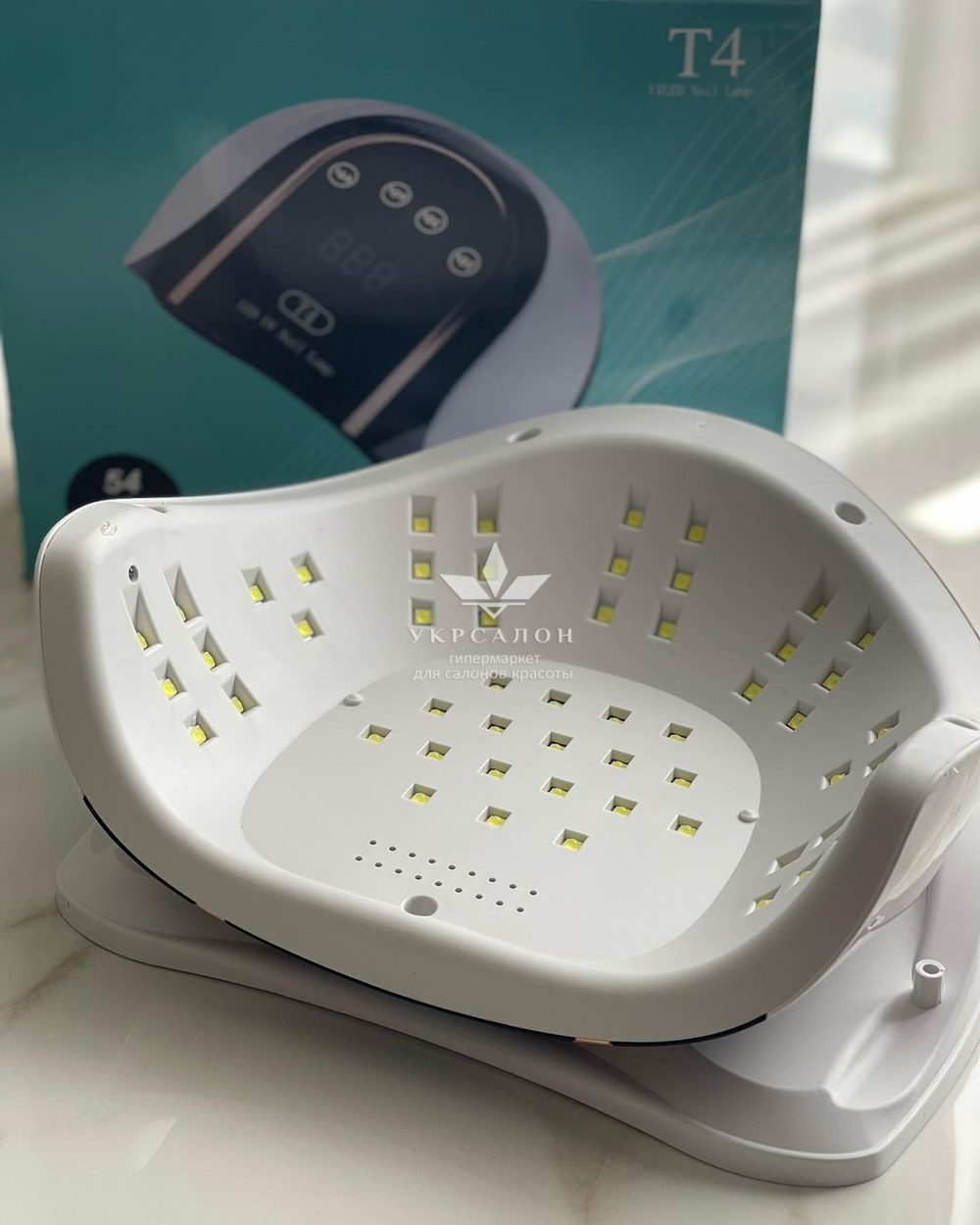 Лампа для маникюра LED+UV  T4, 160W