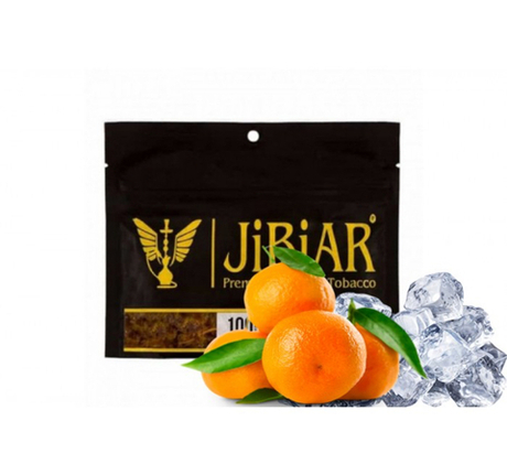 Тютюн Jibiar Ice Tangerine (Джибіар Крижаний Мандарин) 100g (термін придатності закінчився)