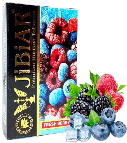 Табак Jibiar Fresh Berry (Джибиар Свежий Ягодный Микс) 50г