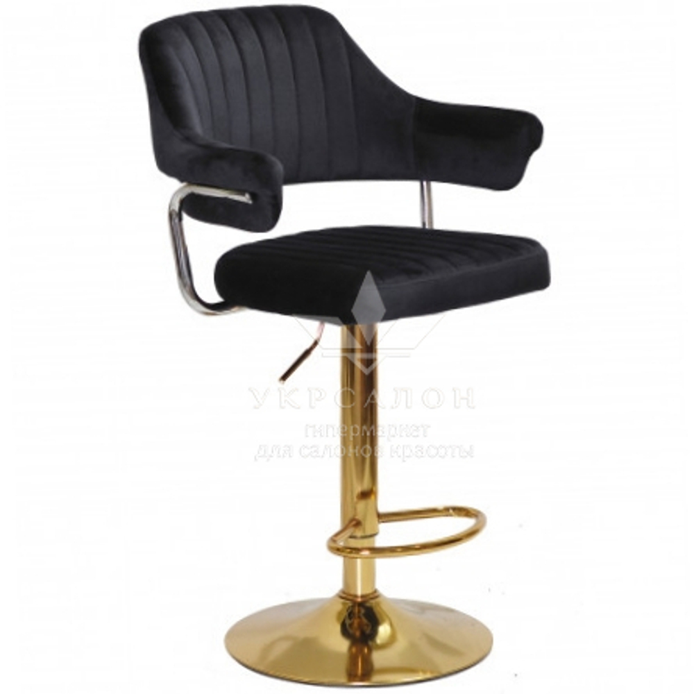 Стільчик для візажу Jef velor Gold