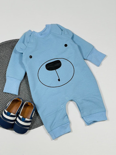 Ромпер "Ведмежа", двунитка ТМ "Twins baby"