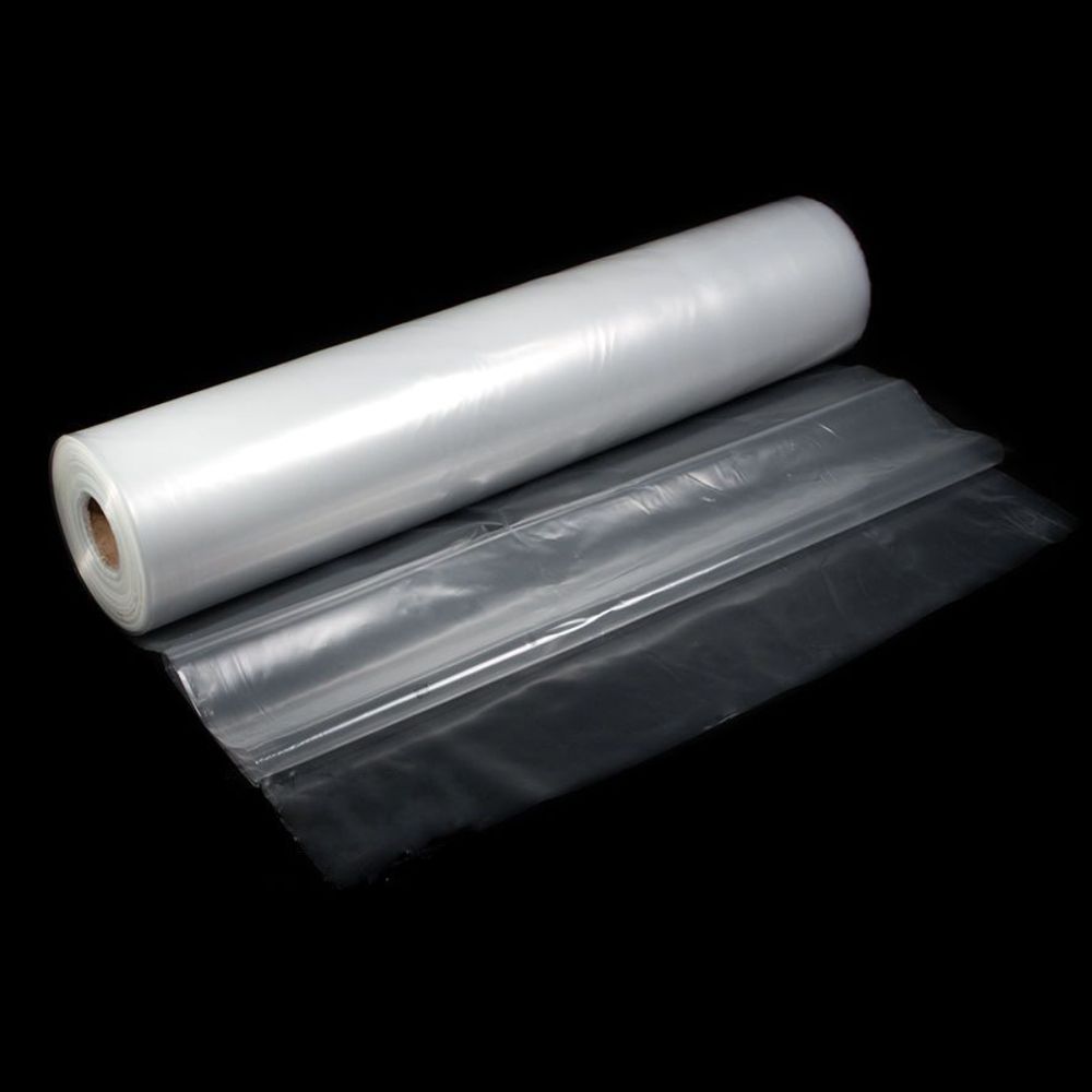 Пленка белая, 120 мкм, 6м/50м. Прозрачная (парниковая, полиэтиленовая)