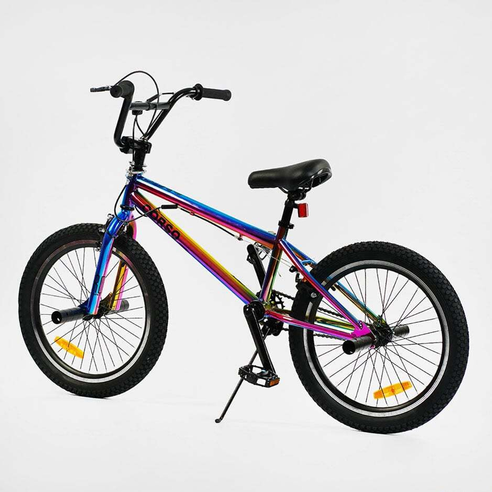 Велосипед трюковый Corso BMX 20 дюймов с гироротором и пегами