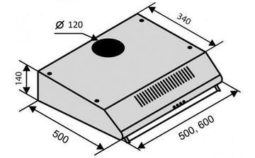 Витяжка VENTOLUX ROMA 50 BR 2M LUX
