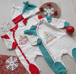 Чоловічок з шапочкою "Merry Christmas", футер ТМ "Happy TOT"