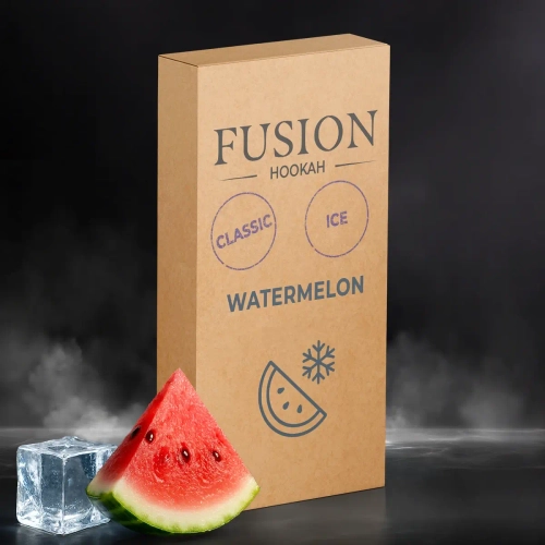 Табак для кальяна Fusion Classic Watermelon Ice (Фьюжин Классик Арбуз Айс) 100г