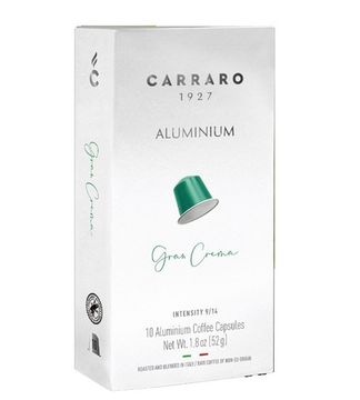 Кофе в капсулах Nespresso Carraro Aluminium Gran Crema 10 шт
