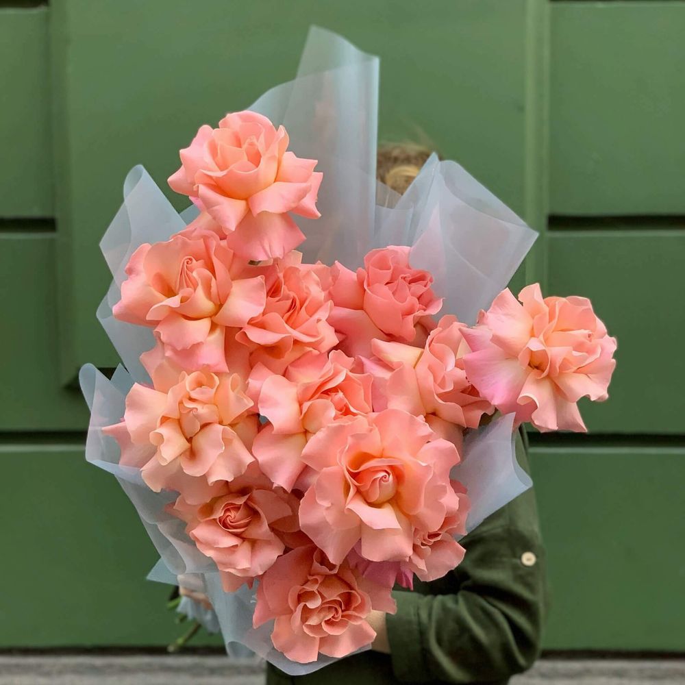 Троянда «Hermosa», Букет з 15 троянд