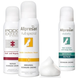 Крем-пена №3 для очень сухой кожи стоп Fuß spezial Original Schaum-Creme Allpresan 35