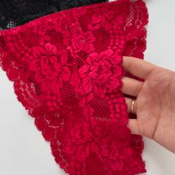 Мереживні американки з блискучими вставками