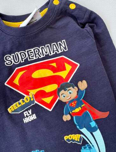 Реглан "Superman", бавовна ТМ "TVMANIA" (68 см)