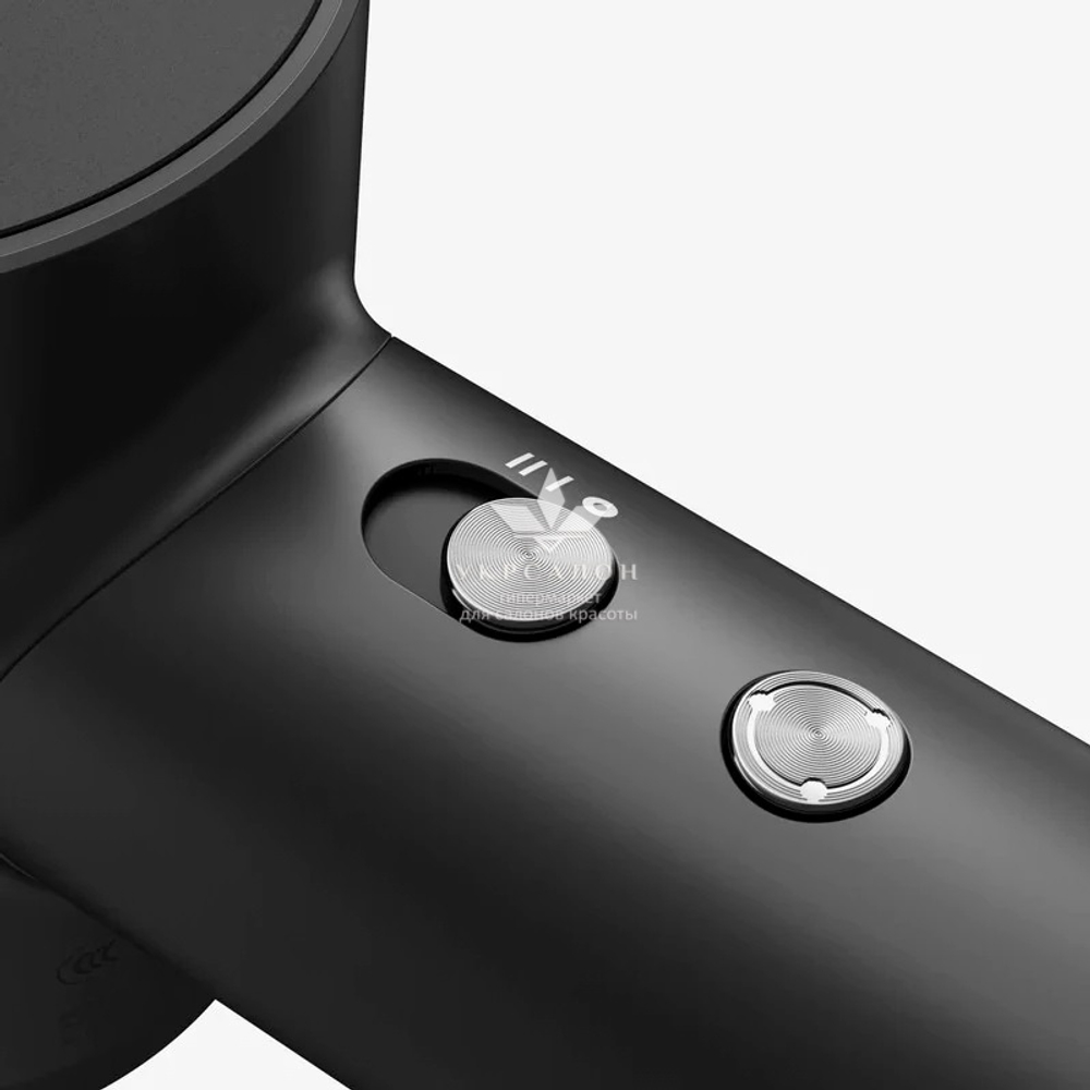 Фен Laifen профессиональный с ионизацией, 3 насадки, черный